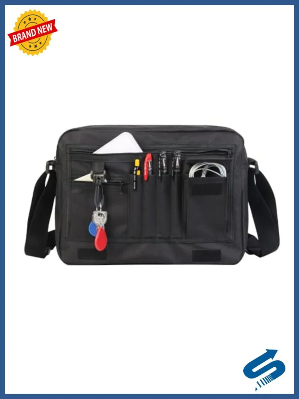 Blank Canvas Crossbody Sling Bag for DIY Heat Transfer Customizable Removable